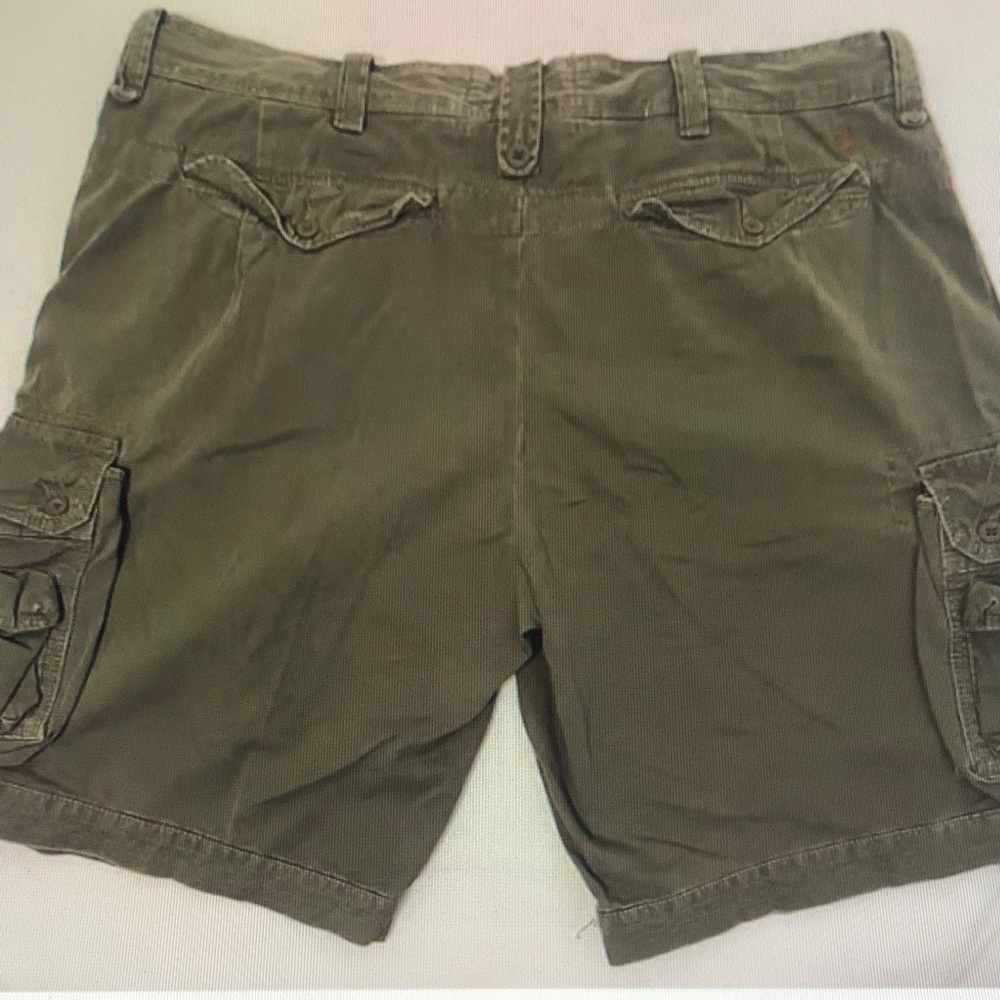 Olive Cargo Women Shorts